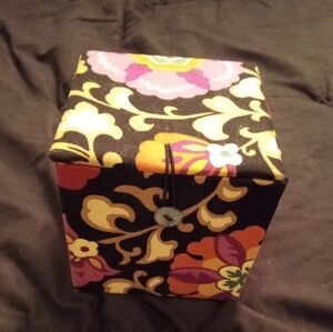 Vera Bradley suzani Christmas ornament with keepsake box